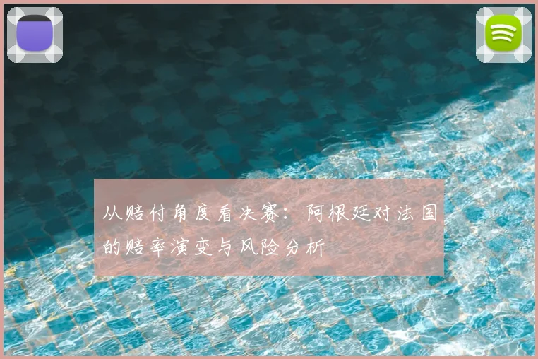 从赔付角度看决赛：阿根廷对法国的赔率演变与风险分析